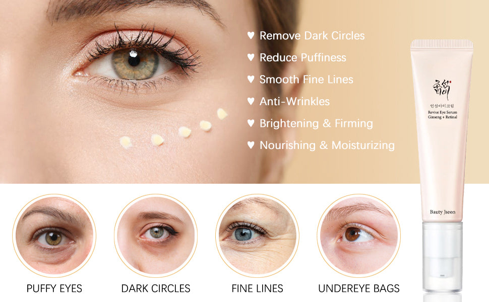 Korea Beauty Eye Revitalizing Essence Anti-Wrinkle Moisturizing Anti-Age Remove Dark Circles Skin Care Anti Swelling Eye Cream