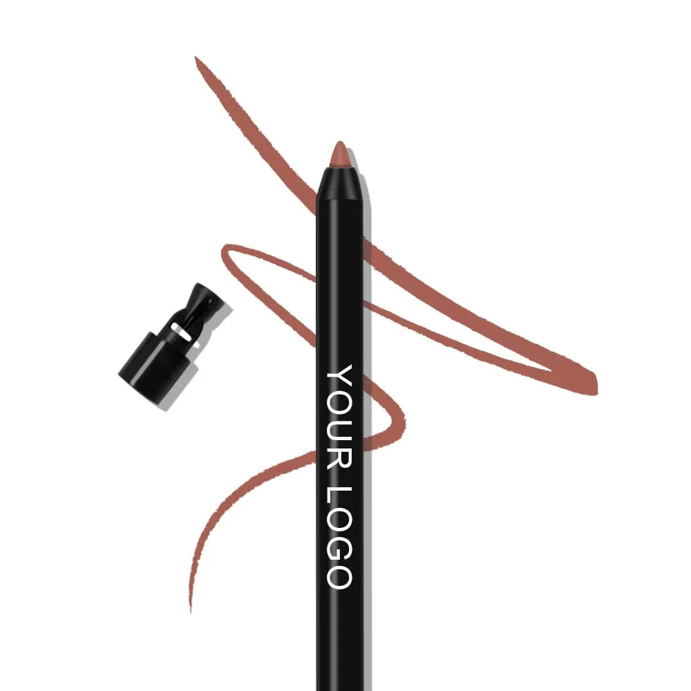 Private Label Adapter Glitter Retractable Eye Liner Tool Cosmetics Makeup Rotating Matte Waterproof Cream Eyeliner Pencil