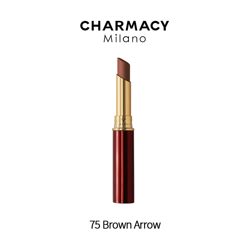 CHARMACY Long Lasting Waterproof Matte Nude Lipstick Luxury Korean Velvet Easy to Wear Lip Stick for Women Makeup Cosmetic