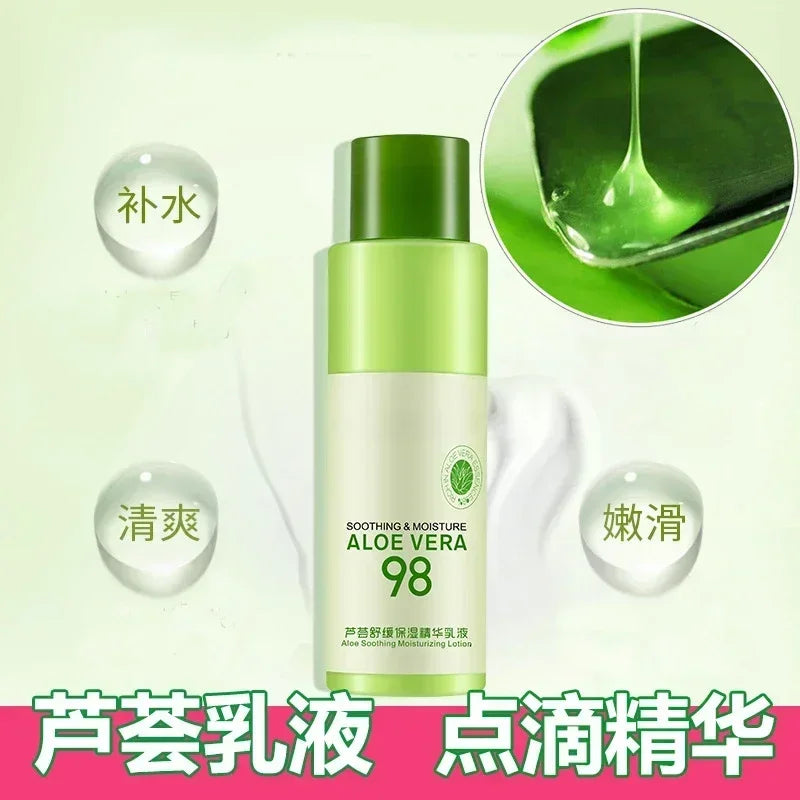 120ml Brand Aloe Vera Face Toner Tonic Hydration Skin Care Pore Minimizer Oil Control Makeup Cream Toner Soothing Moisture