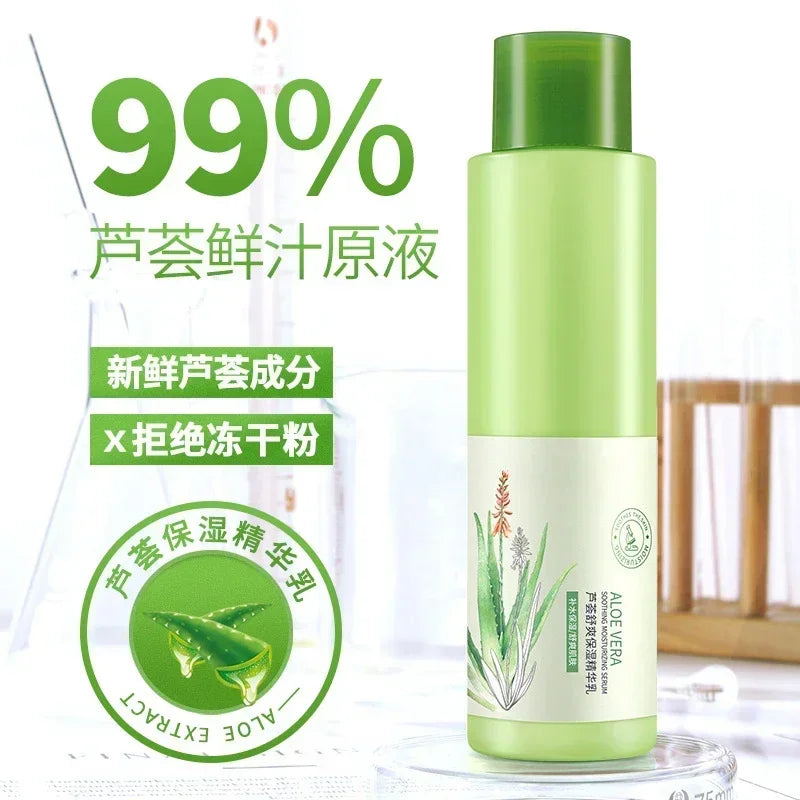 120ml Brand Aloe Vera Face Toner Tonic Hydration Skin Care Pore Minimizer Oil Control Makeup Cream Toner Soothing Moisture