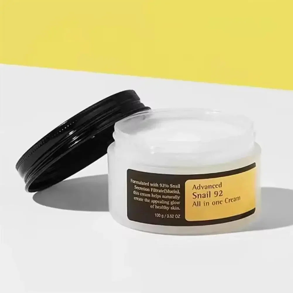 Advanced Snail 92 All Cream Snail 96 Mucin Power Essence Moisturizing Smoothing Nourishing Korean Facial Care