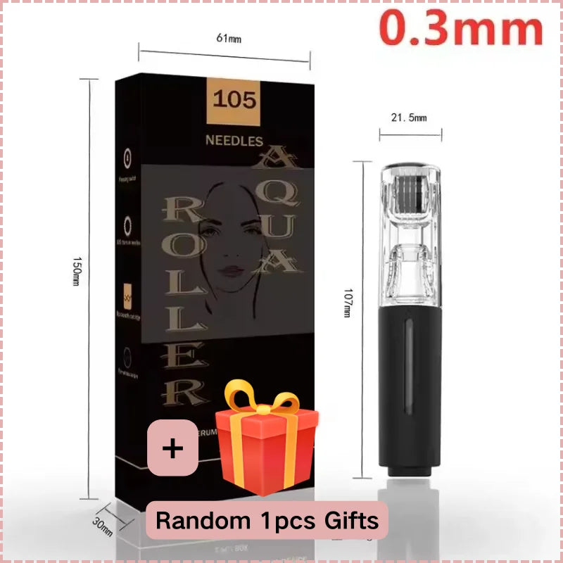 2025 New Skin Hydration Roller Micro Infusion System Oil Delivery Lip Plumper Face Brow Hair Scalp Serum Applicator Beauty Tool
