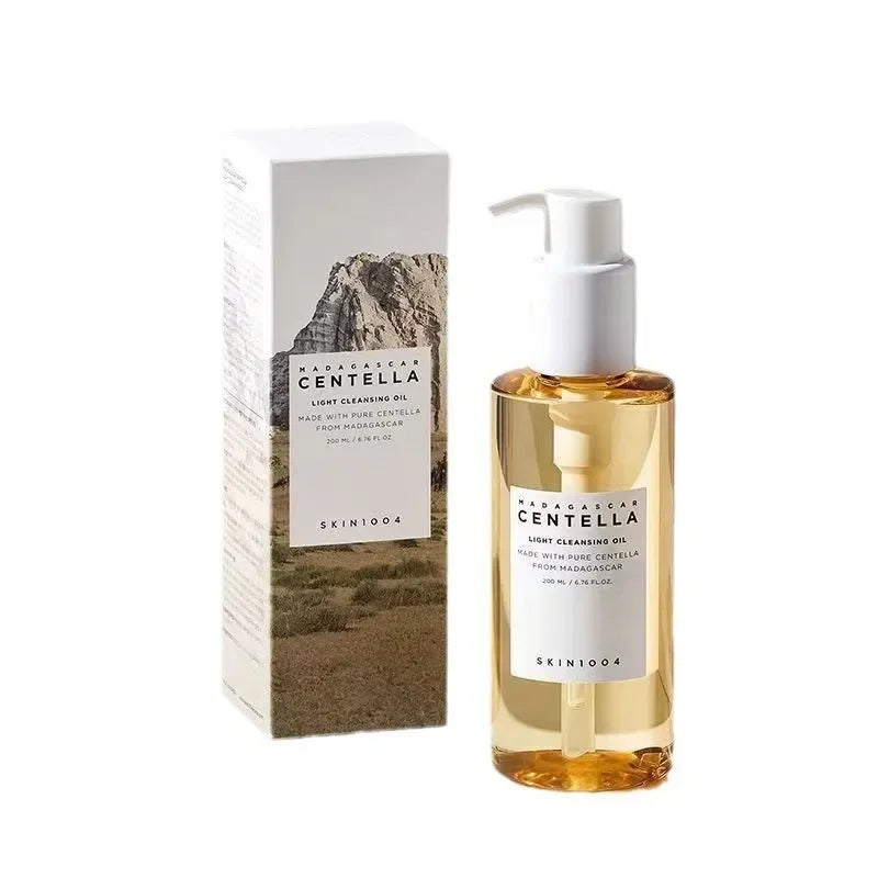 Korean Centella Brightening Capsule Ampoule Face Serum Moisturizing Cream and Makeup Cleaning Oil Skincare Original Products Set