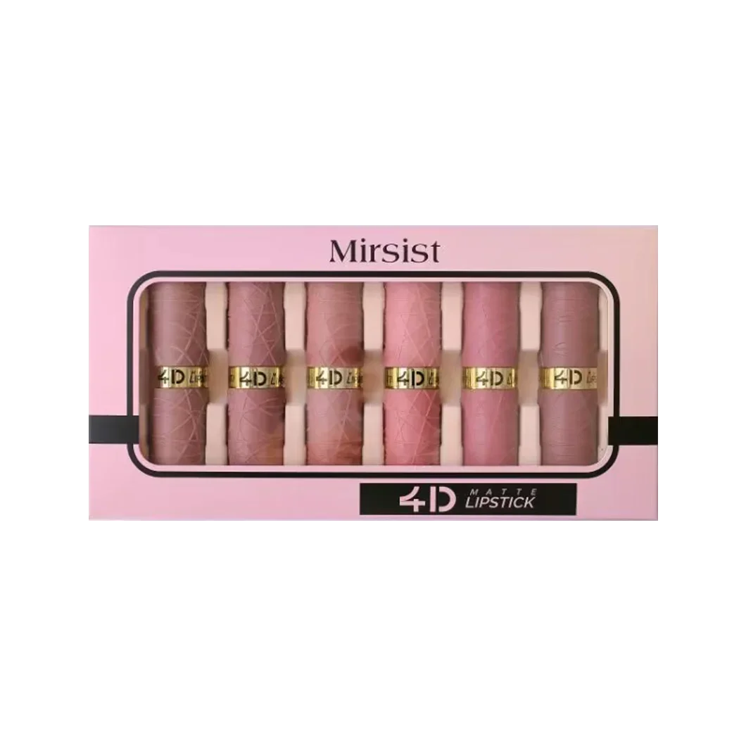 6Pcs Velvet Matte Lipstick Set Sexy Women's Lip Tint Long-Lasting Waterproof Non-Stick Moisturizing Lip Cosmetics Makeup
