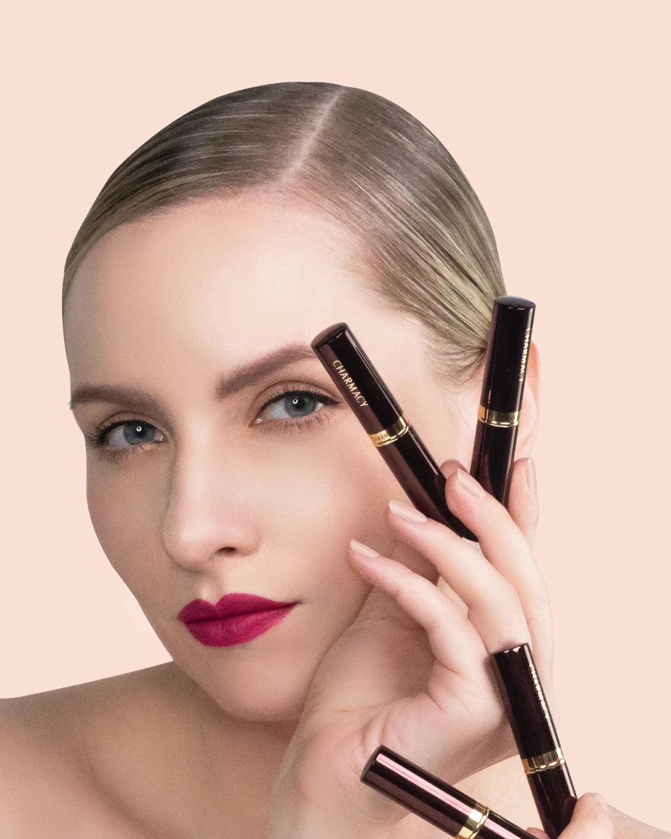 CHARMACY Long Lasting Waterproof Matte Nude Lipstick Luxury Korean Velvet Easy to Wear Lip Stick for Women Makeup Cosmetic