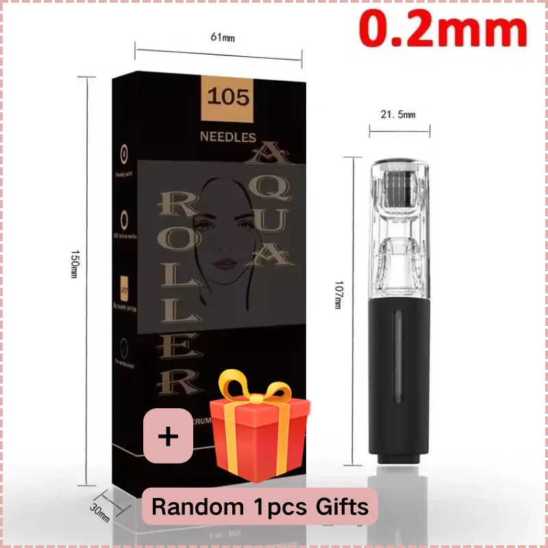 2025 New Skin Hydration Roller Micro Infusion System Oil Delivery Lip Plumper Face Brow Hair Scalp Serum Applicator Beauty Tool