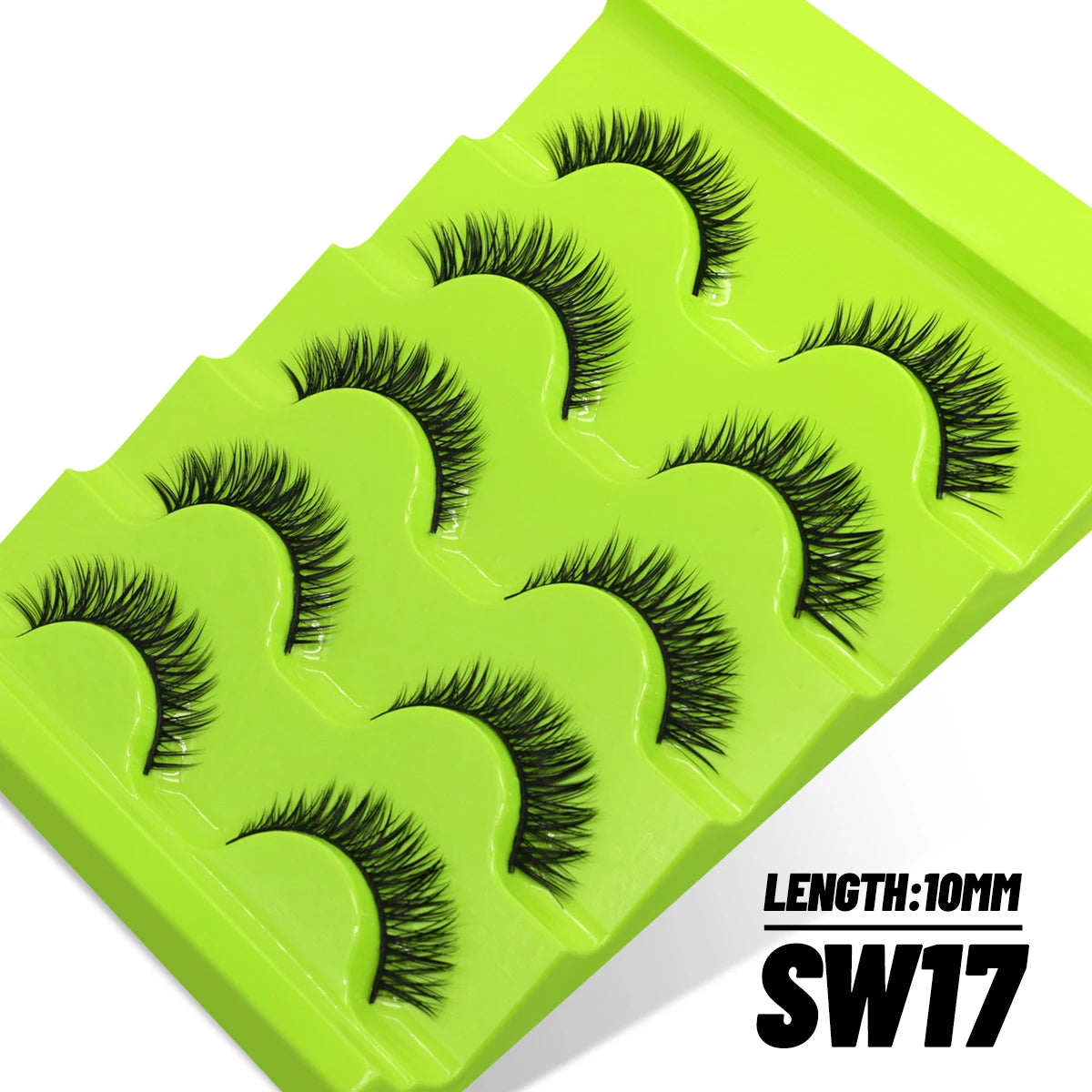Manga Lashes Cat eye 3D Natural False Lashes Eyelashes Natural Look Manga Lashes Soft Cross Wispy Natural Eyelash Extension