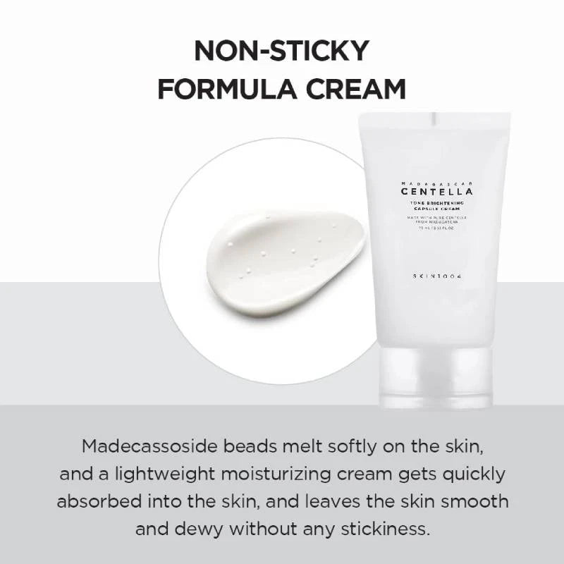 Korean Centella Brightening Capsule Ampoule Face Serum Moisturizing Cream and Makeup Cleaning Oil Skincare Original Products Set