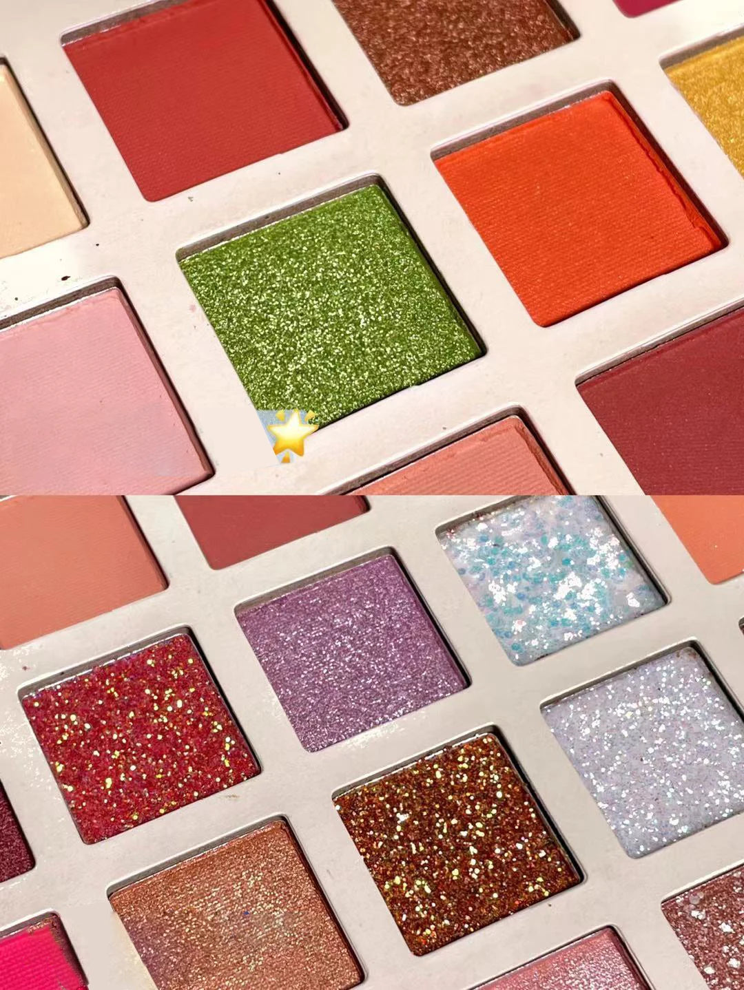 42 Colors Cute Girl Eyeshadow Palette Glitter Pearlescent Eyeshadow Waterproof Eye Plate Shimmer Matte Makeup Female Cosmetics