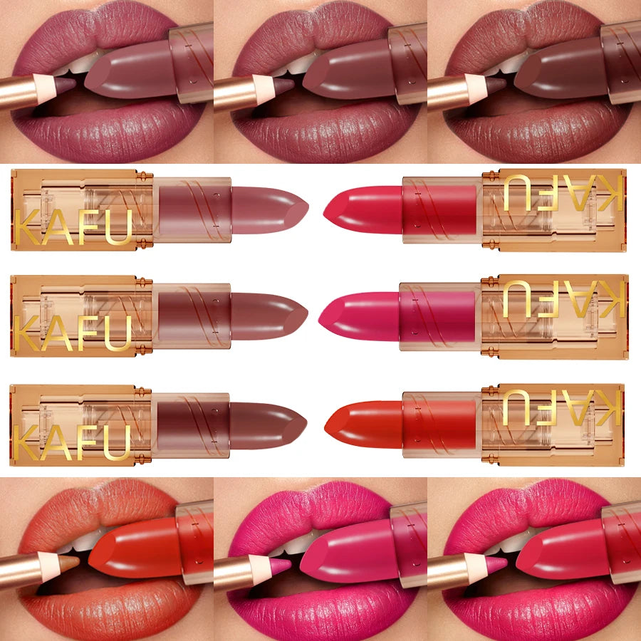 14-color matte lipstick,non-fading,long-lasting velvet finish,smooth matte lip makeup lip tint cosmetic for women gift lipgloss