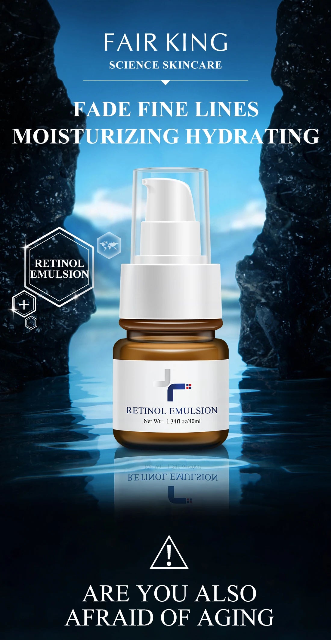 Retinol Anti aging&Anti wrinkle Essence Firming&Moisturizing Fine Lines Facial Lotion Skin Care&Brightening&Repairing Cosmetics