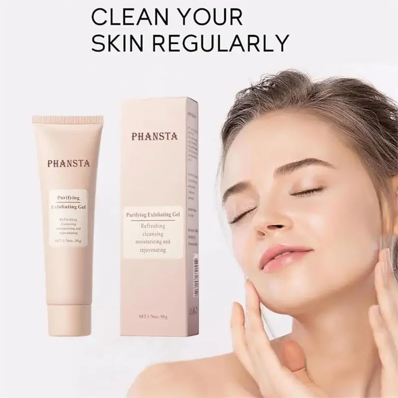Revitalize Skin Fruit Acid Peeling Gel Facial Cleansing Exfoliating Peeling Scrub Deep Clean Acne Blackhead Remove Face Cleanser