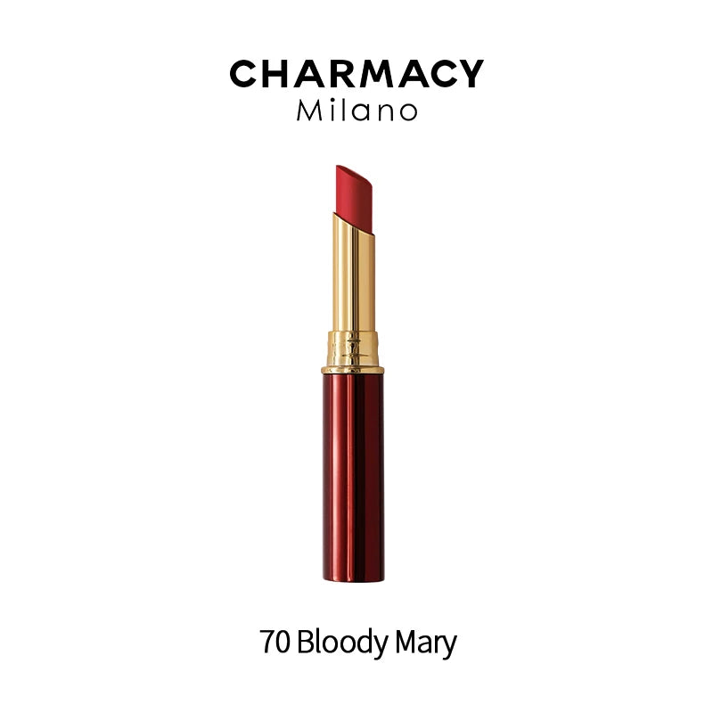 CHARMACY Long Lasting Waterproof Matte Nude Lipstick Luxury Korean Velvet Easy to Wear Lip Stick for Women Makeup Cosmetic