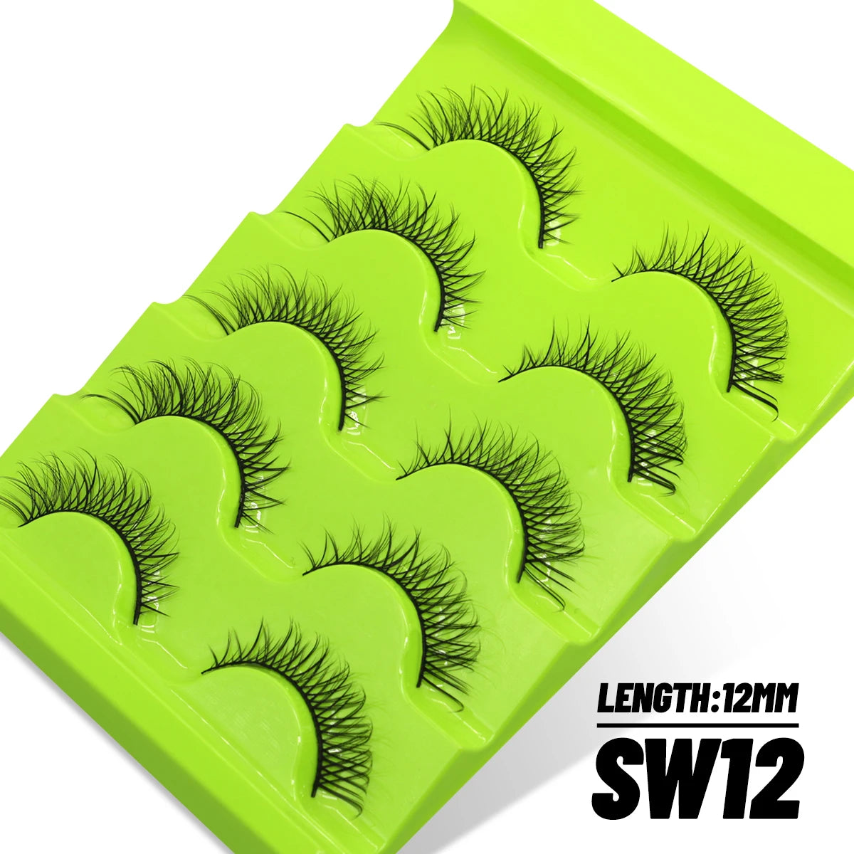 Manga Lashes Cat eye 3D Natural False Lashes Eyelashes Natural Look Manga Lashes Soft Cross Wispy Natural Eyelash Extension