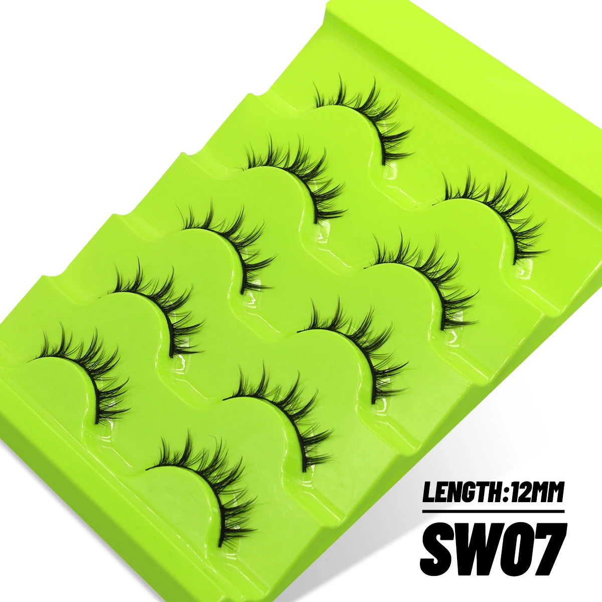 Manga Lashes Cat eye 3D Natural False Lashes Eyelashes Natural Look Manga Lashes Soft Cross Wispy Natural Eyelash Extension