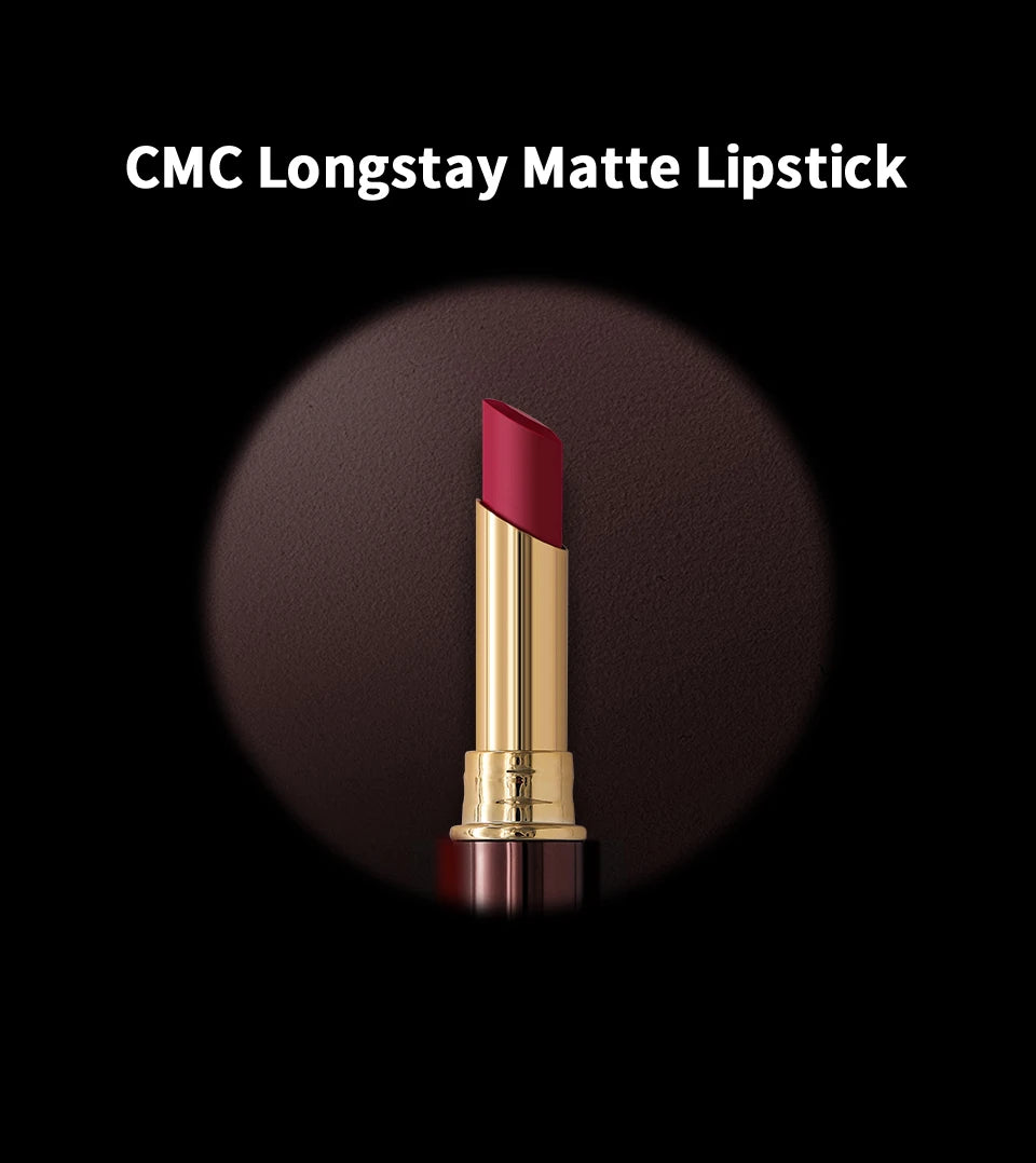 CHARMACY Long Lasting Waterproof Matte Nude Lipstick Luxury Korean Velvet Easy to Wear Lip Stick for Women Makeup Cosmetic