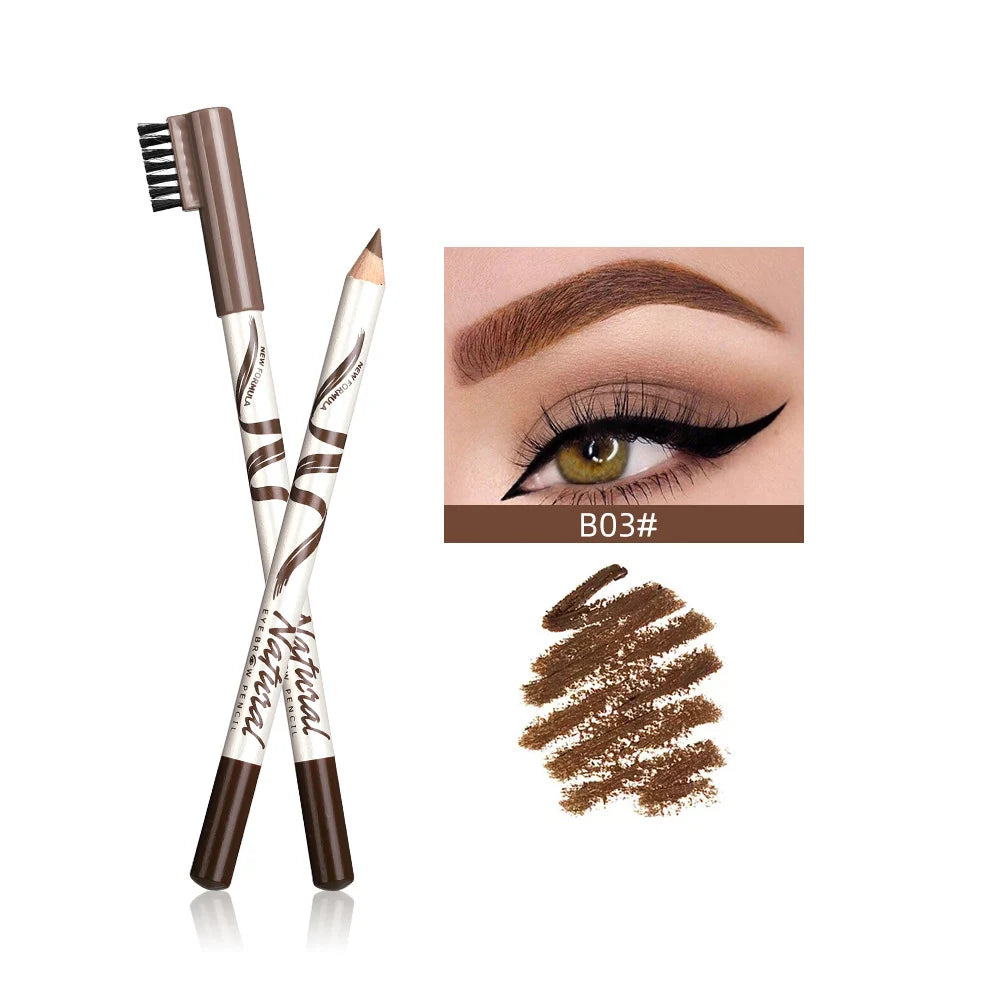 1pcs Eyebrow Pencil Waterproof Art Tint Makeup Eye Brow Pen Enhancers Long Lasting 5 Colors Eyebrow Pen Women Beauty Cosmetic