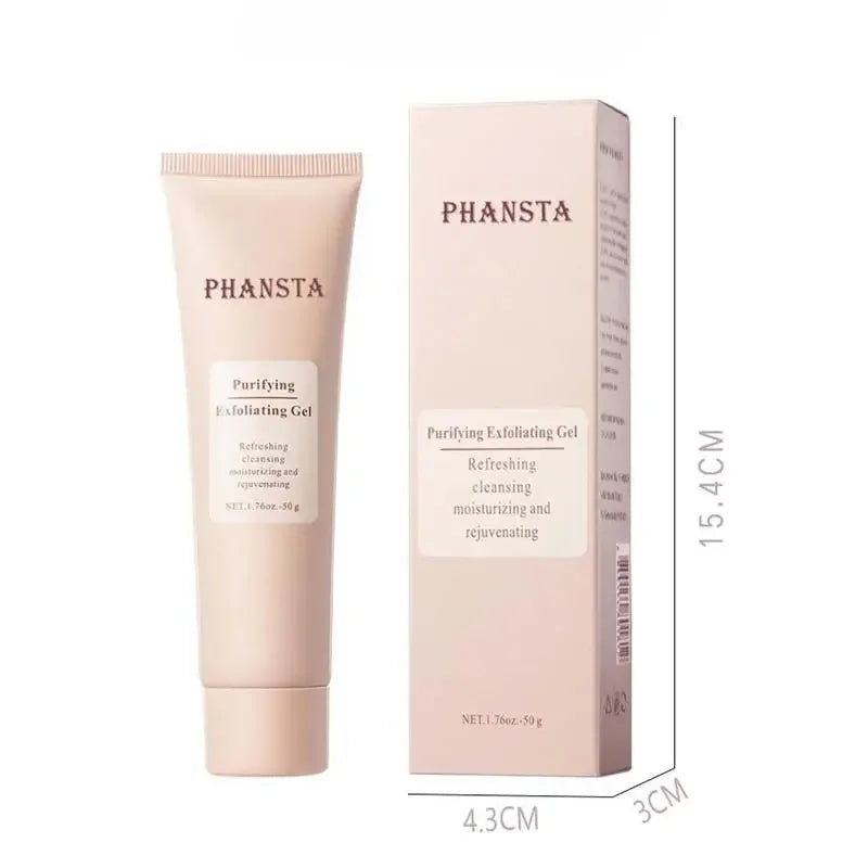 Revitalize Skin Fruit Acid Peeling Gel Facial Cleansing Exfoliating Peeling Scrub Deep Clean Acne Blackhead Remove Face Cleanser
