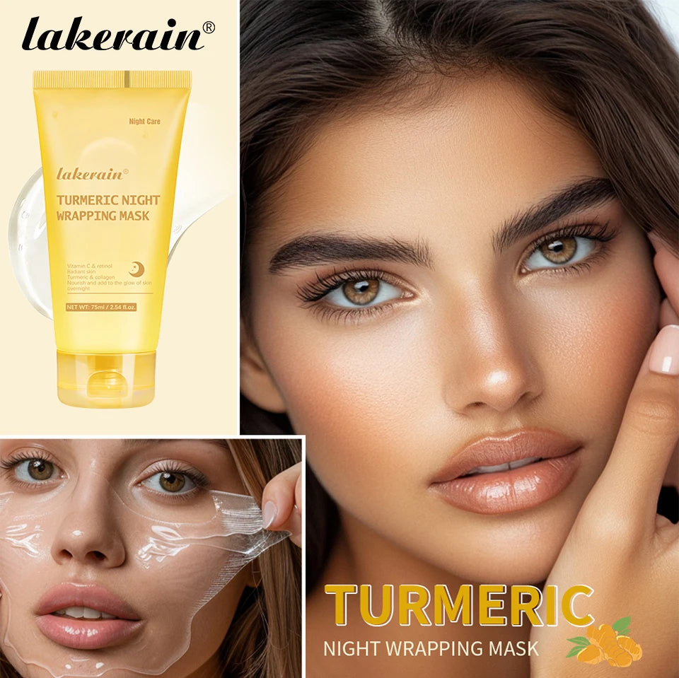 Collagen Jelly Cream Hydrolyzed Collagen Overnight Facial Mask Wrapping Peel-Off Mask Hydrating Firming Moisturizing SkinCare