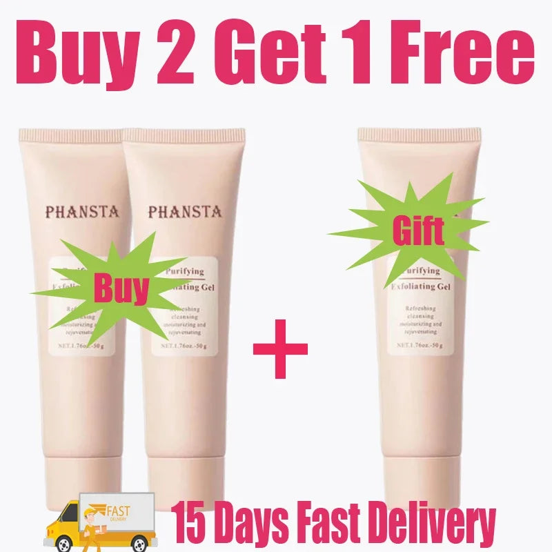 Revitalize Skin Fruit Acid Peeling Gel Facial Cleansing Exfoliating Peeling Scrub Deep Clean Acne Blackhead Remove Face Cleanser
