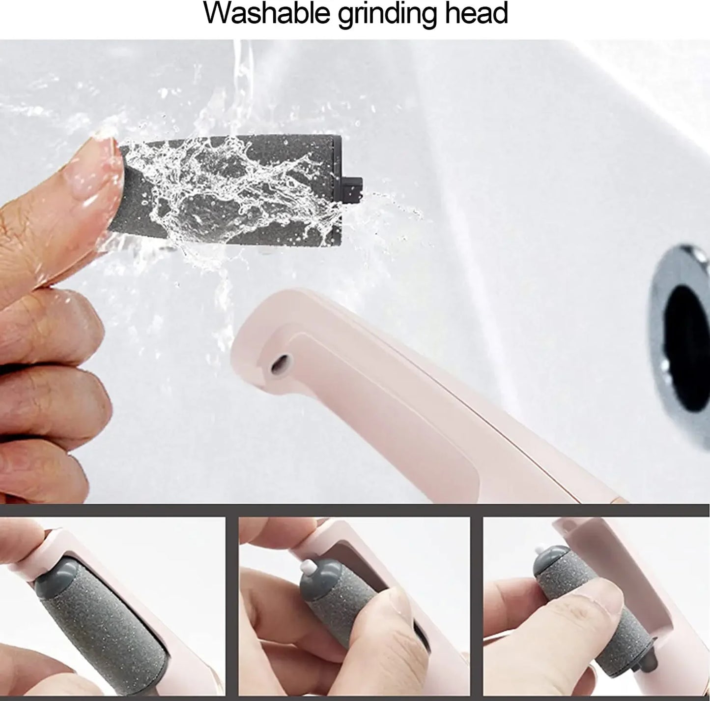 Electric Grinding Pedicure Tools Foot Sandpaper File for Heels Professional Foot Care Tool Dead Hard Skin Callus Remover Tool