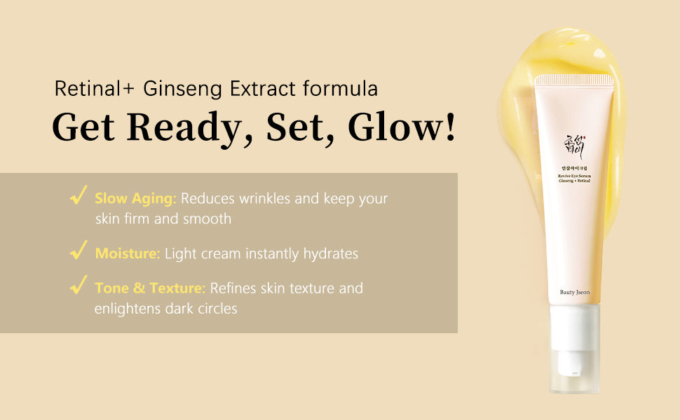 Korea Beauty Eye Revitalizing Essence Anti-Wrinkle Moisturizing Anti-Age Remove Dark Circles Skin Care Anti Swelling Eye Cream