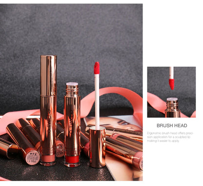 O.TWO.O 12 colors High Quality Velvet Matte lipstick Long Lasting Lips Makeup Waterproof Easy to Wear Matte Liquid Lip Gloss