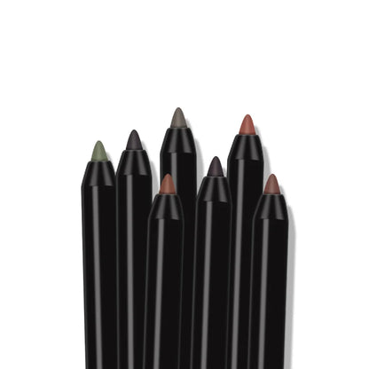 Private Label Adapter Glitter Retractable Eye Liner Tool Cosmetics Makeup Rotating Matte Waterproof Cream Eyeliner Pencil