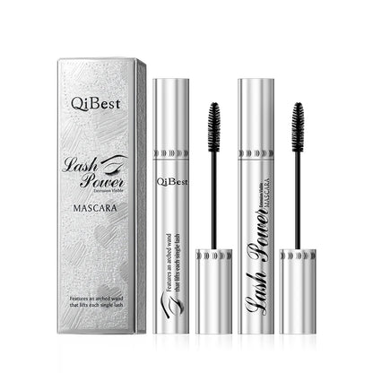 2pcs/set Black Mascara Beauty Makeup 4D Curling Lash Eyelash Extension Waterproof Liquid Volume Mascara Long-wearing Cosmetic