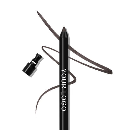Private Label Adapter Glitter Retractable Eye Liner Tool Cosmetics Makeup Rotating Matte Waterproof Cream Eyeliner Pencil