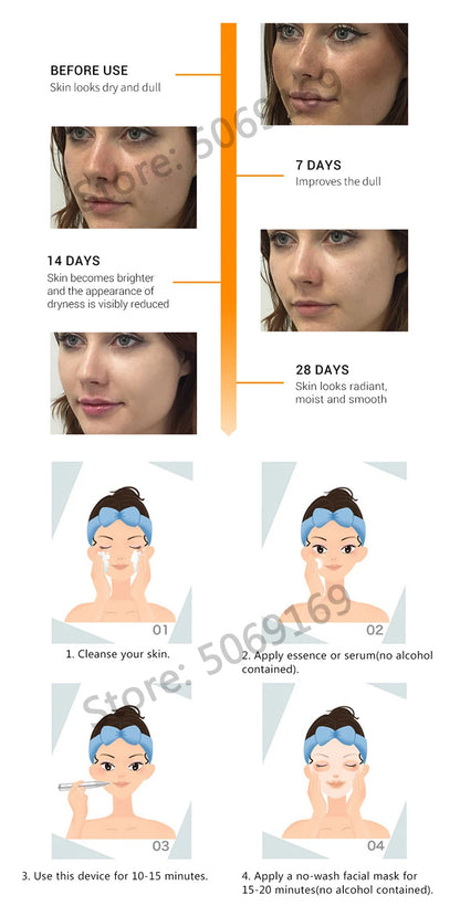 BB Booster Starter Kit Vitamin C Hyaluronic Acid Anit-Wrinkle Skin Treatment Spa Brightening Fluids For Facial Repair Skin Care
