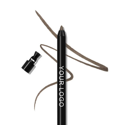 Private Label Adapter Glitter Retractable Eye Liner Tool Cosmetics Makeup Rotating Matte Waterproof Cream Eyeliner Pencil