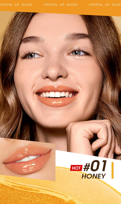 O.TWO.O Lip Oil Gloss Lip Plumper Makeup Moisturizing NonSticky Sexy Water Glossy Glitter Primer Tint Lip Balm Care Cosmetics