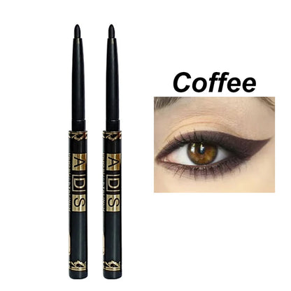 1/2/5/12pcs Waterproof Black Eyeliner Pencils Long Lasting Easy To Wear Eye Liner Gel Matte Anti-smudging for Bold Eye Makeup