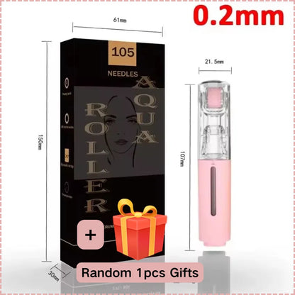 2025 New Skin Hydration Roller Micro Infusion System Oil Delivery Lip Plumper Face Brow Hair Scalp Serum Applicator Beauty Tool