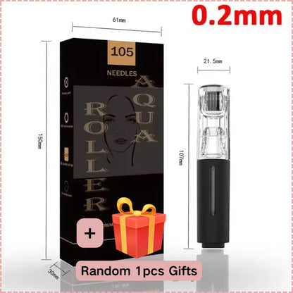 2025 New Skin Hydration Roller Micro Infusion System Oil Delivery Lip Plumper Face Brow Hair Scalp Serum Applicator Beauty Tool