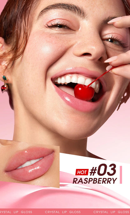 O.TWO.O Lip Oil Gloss Lip Plumper Makeup Moisturizing NonSticky Sexy Water Glossy Glitter Primer Tint Lip Balm Care Cosmetics