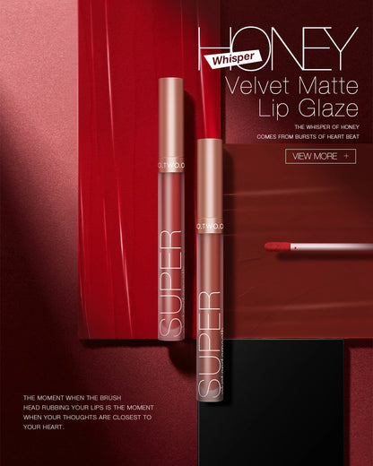 Wholesale O.TWO.O Lipstick Lip Gloss Makeup Waterproof Velvet 12 Colors Liquid Lip Stick Matte Long Lasting Sexy Red Lip Tint