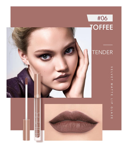 Wholesale O.TWO.O Lipstick Lip Gloss Makeup Waterproof Velvet 12 Colors Liquid Lip Stick Matte Long Lasting Sexy Red Lip Tint