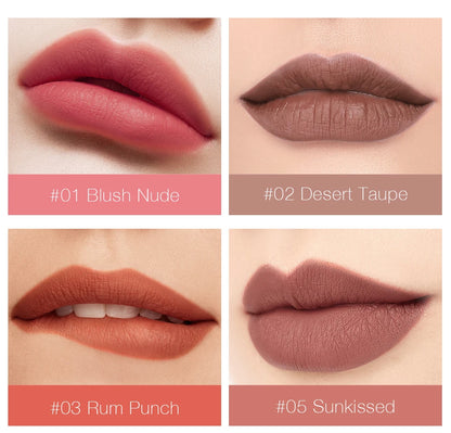 Wholesale O.TWO.O Lipstick Lip Gloss Makeup Waterproof Velvet 12 Colors Liquid Lip Stick Matte Long Lasting Sexy Red Lip Tint