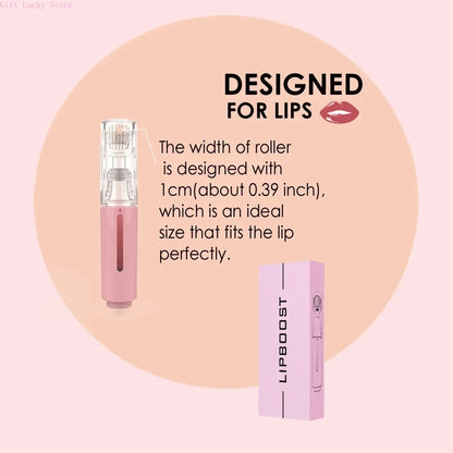 2025 New Skin Hydration Roller Micro Infusion System Oil Delivery Lip Plumper Face Brow Hair Scalp Serum Applicator Beauty Tool