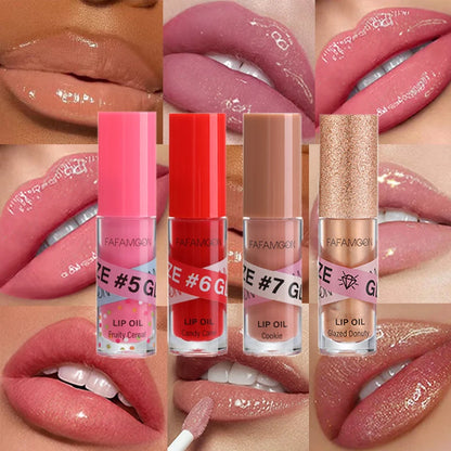 Lasting Moisturizing Plumping Lip Gloss Lip Plumper Mineral Oil Lip Extreme Volume Essence Nutritious Lip Enhancer Liquid Makeup