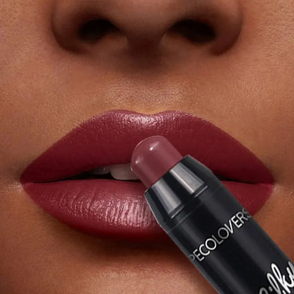 Matte Lipstick Pencil Waterproof Long Lasting Non-Stick Cup Lip Stain Tint Cosmetic Nude Lipstick Pen Makeup Maquillage