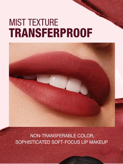 O.TWO.O Matte Lipstick Long Lasting Waterproof Lip Stick Smudge-free Classic Highly Pigmented Velvet Finish Lip Tint Makeup
