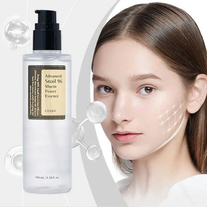 Advanced Snail 92 All Cream Snail 96 Mucin Power Essence Moisturizing Smoothing Nourishing Korean Facial Care