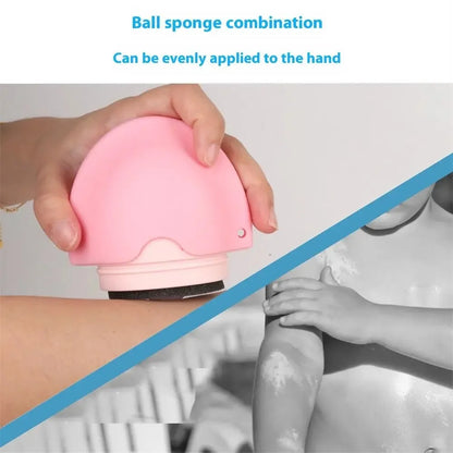 Silicone Suncream Roller Applicator Refillable Oval Isolation Lotion Cream Bottles Stitching Color Sunscreen Lotion Applicator