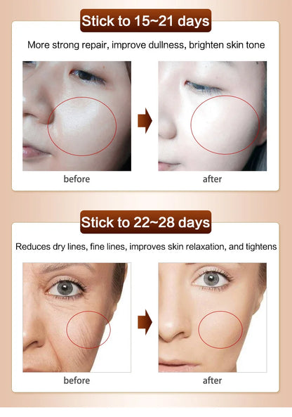Korea Anti Aging Wrinkle Remover Face Cream Dry Skin Hydrating Facial Lifting Firming Day Night Cream Peptide Serum 50g