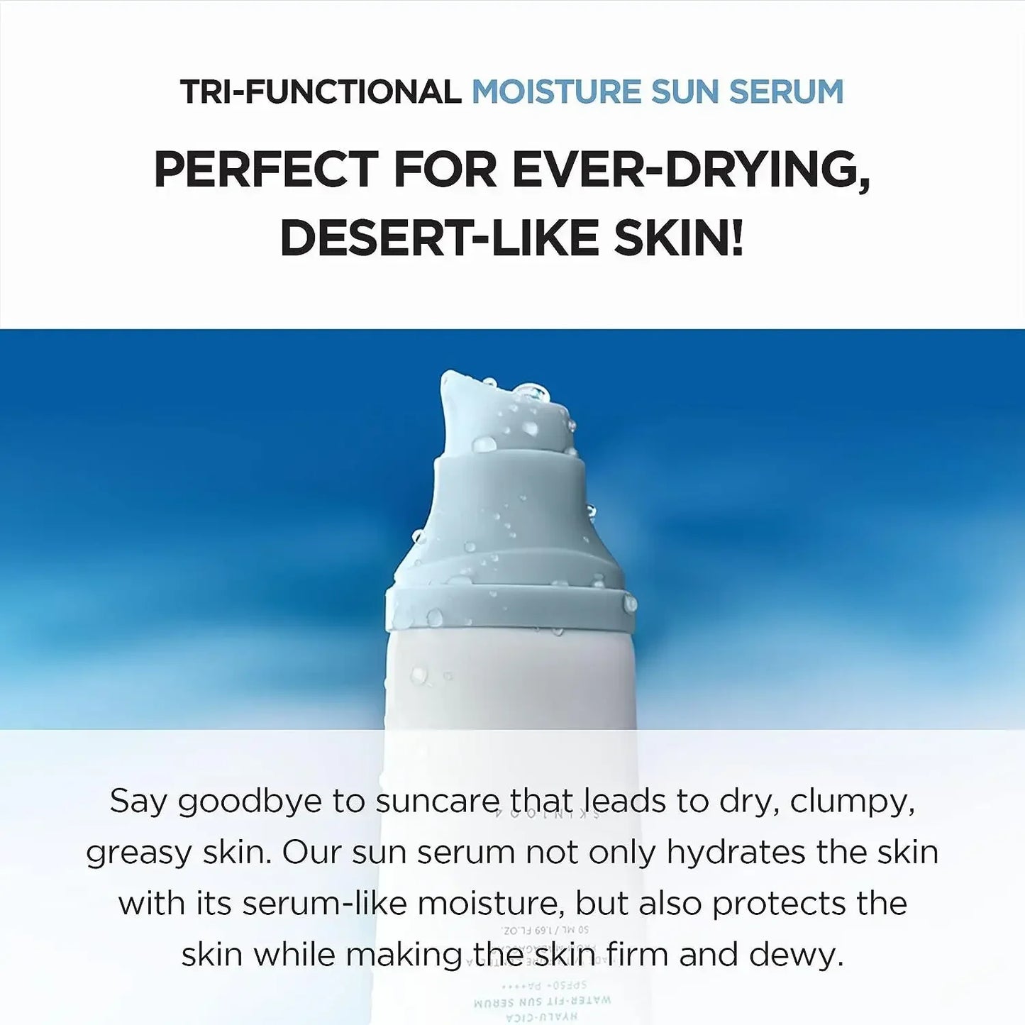 Original PA+++ Suncream SPF 50+ Centella Tone Brightening Capsule Ampoule Face Serum Calming Moisturizing Brightening Skin Care