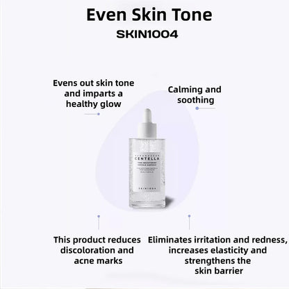 Korean Centella Brightening Capsule Ampoule Face Serum Moisturizing Cream and Makeup Cleaning Oil Skincare Original Products Set